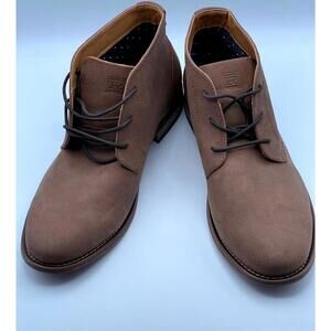 Men's RYE Brown Lace-Up Chukka Boots, size 12